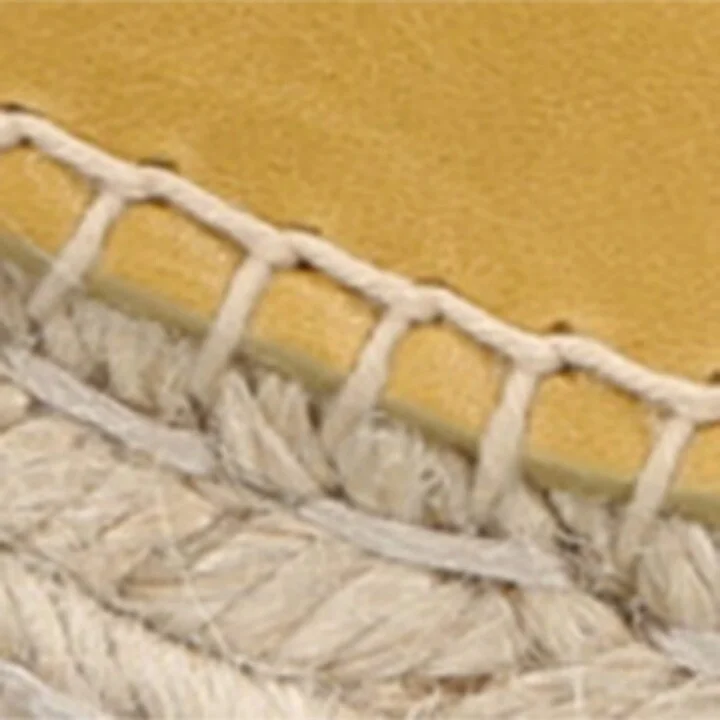 Loewe Leather Petal Espadrille Wedge Sandals 80 - Image 5