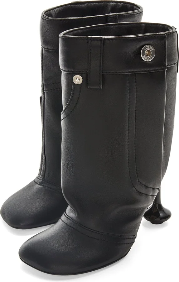 Loewe Leather Toy Ankle Boots 90 - Image 3
