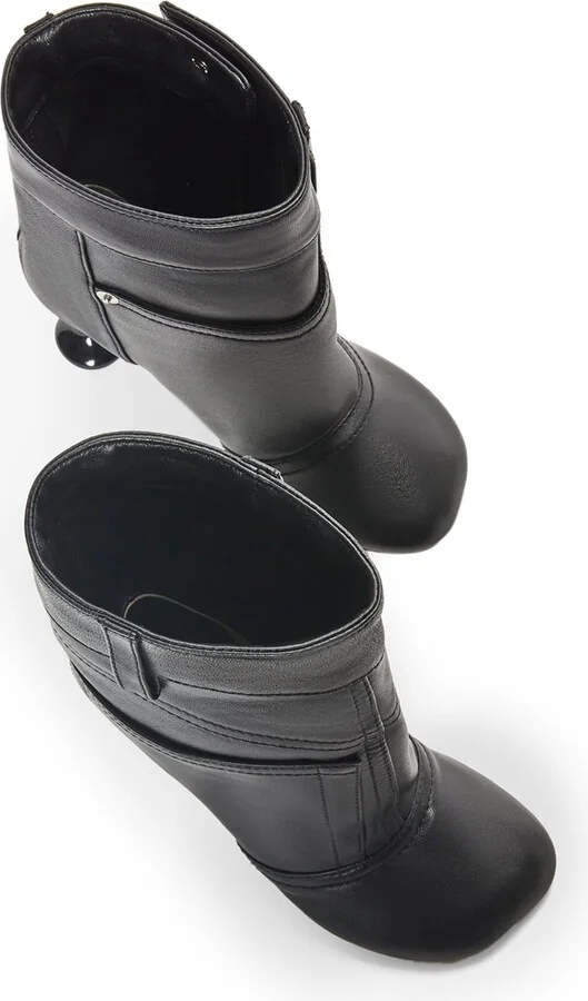 Loewe Leather Toy Ankle Boots 90 - Image 4