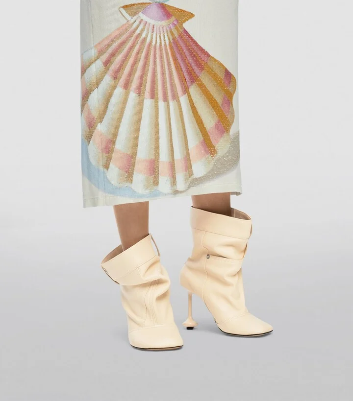 Loewe Leather Toy Ankle Boots 90 - Image 2