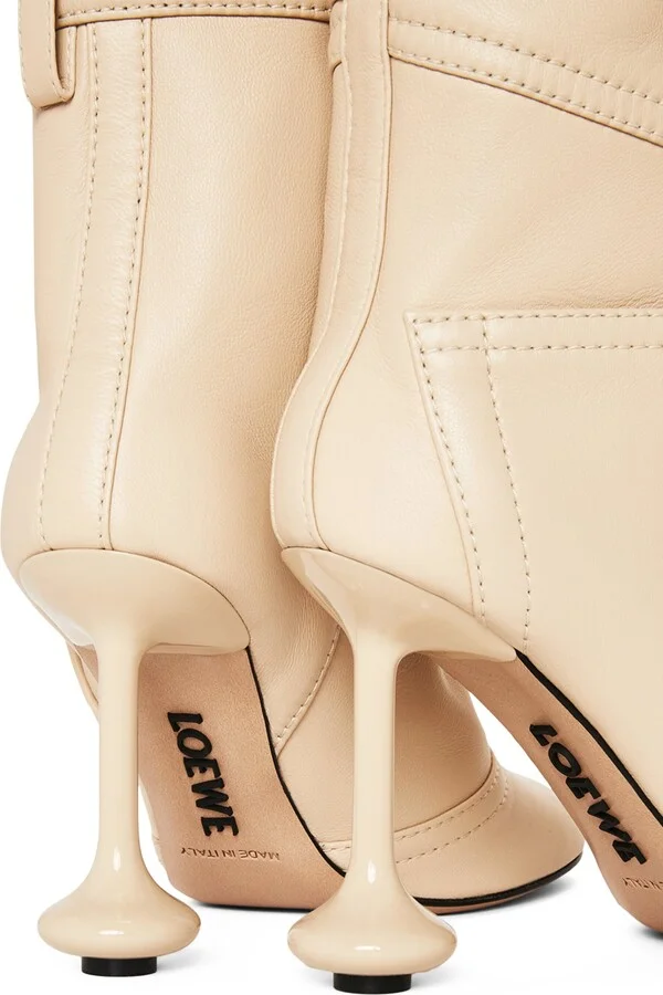 Loewe Leather Toy Ankle Boots 90 - Image 5