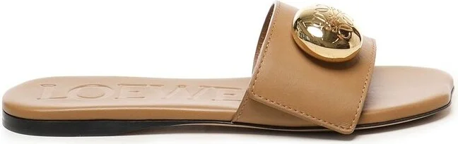 Loewe Logo Plaque Slides