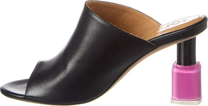 Loewe Nail Polish Leather Sandal - Image 2