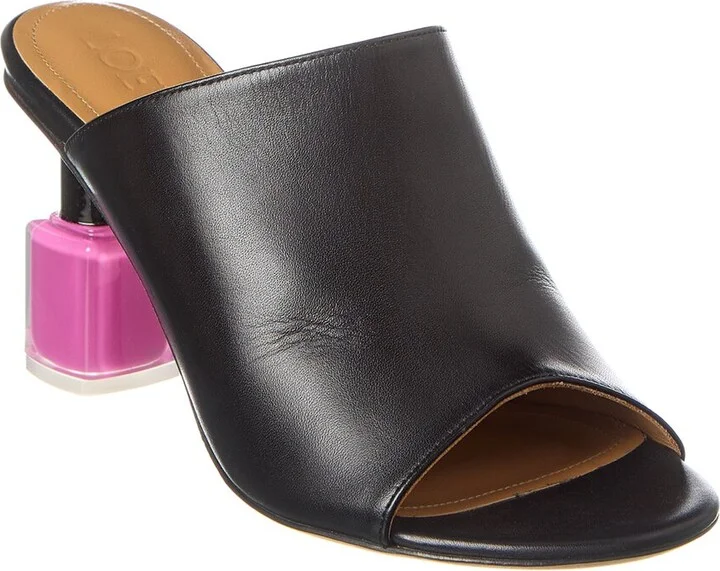 Loewe Nail Polish Leather Sandal