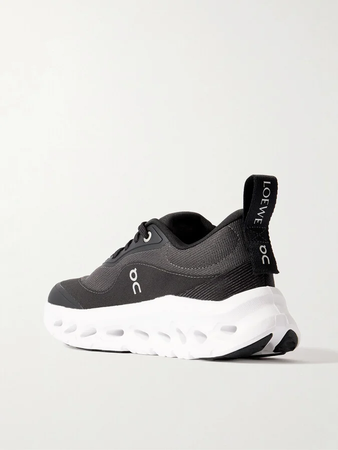 LOEWE - + On Cloudtilt 2.0 Stretch Recycled-knit Sneakers - Black - Image 3