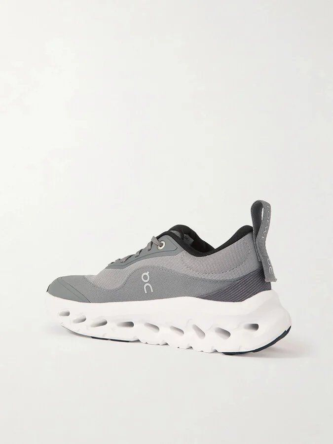 LOEWE - + On Cloudtilt 2.0 Stretch Recycled-knit Sneakers - Gray - Image 3