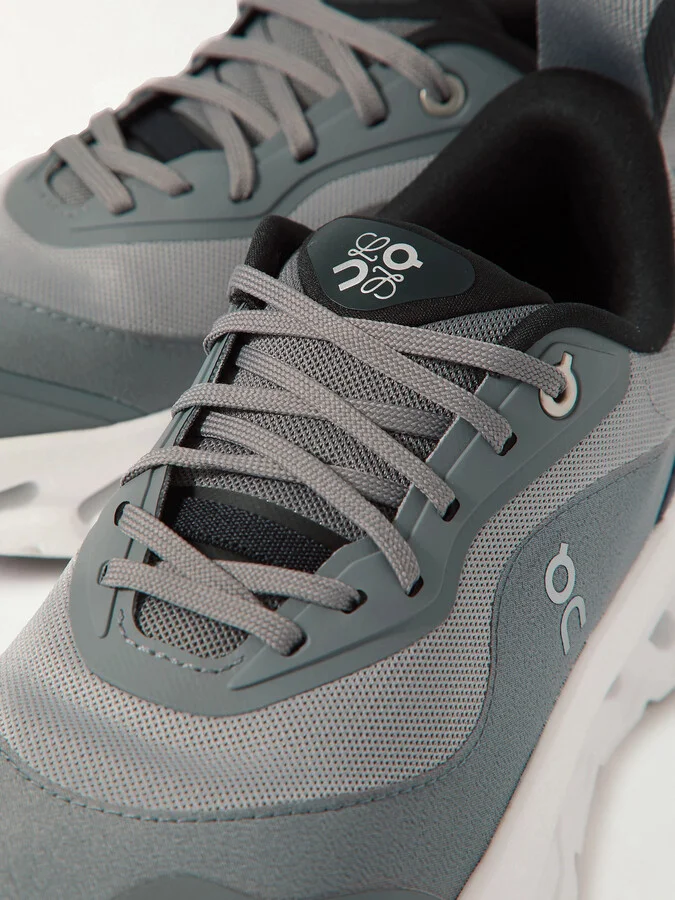 LOEWE - + On Cloudtilt 2.0 Stretch Recycled-knit Sneakers - Gray - Image 4