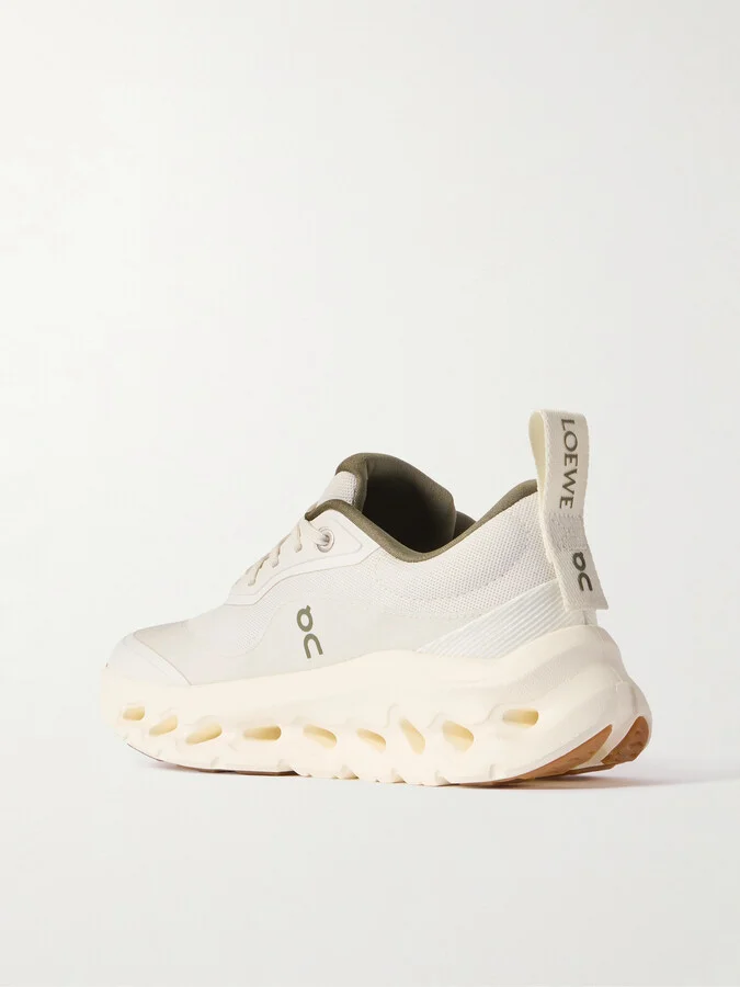 LOEWE - + On Cloudtilt 2.0 Stretch Recycled-knit Sneakers - Green - Image 3