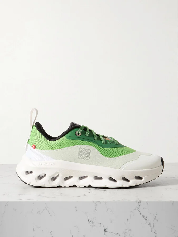 LOEWE - + On Cloudtilt 2.0 Stretch Recycled-knit Sneakers - Green