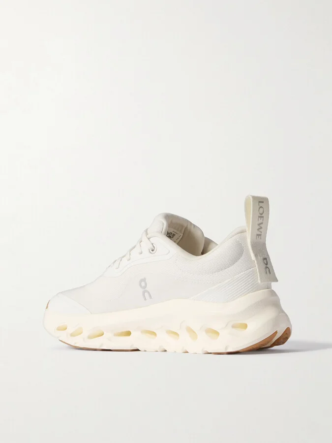 LOEWE - + On Cloudtilt 2.0 Stretch Recycled-knit Sneakers - White - Image 3