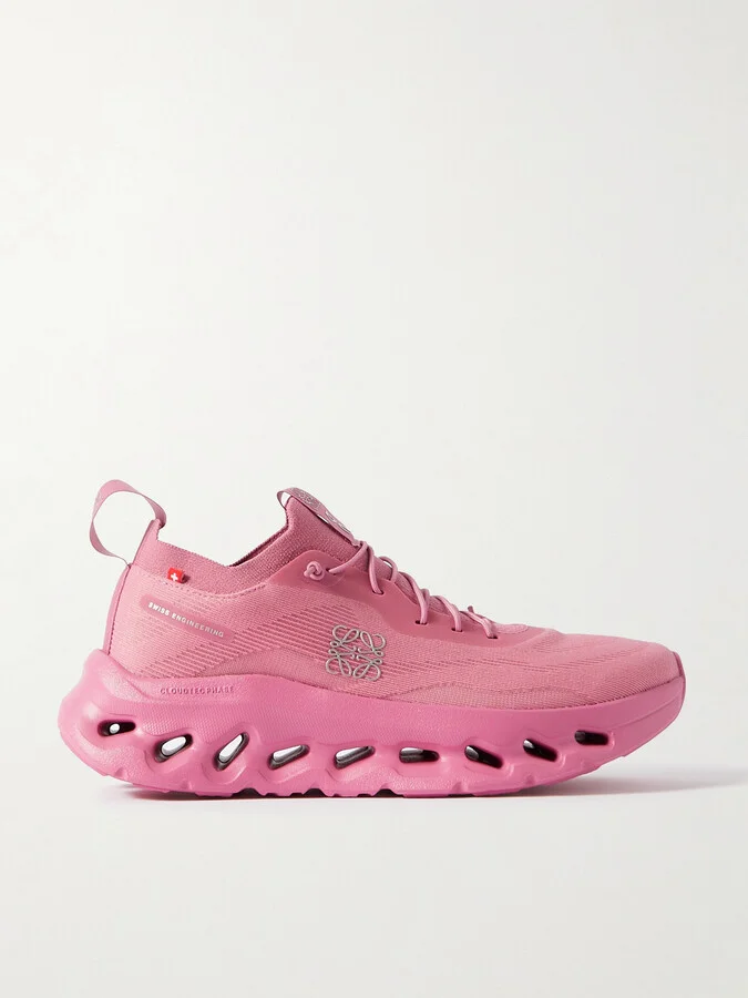 LOEWE - + On Cloudtilt Stretch Recycled-knit Sneakers - Pink