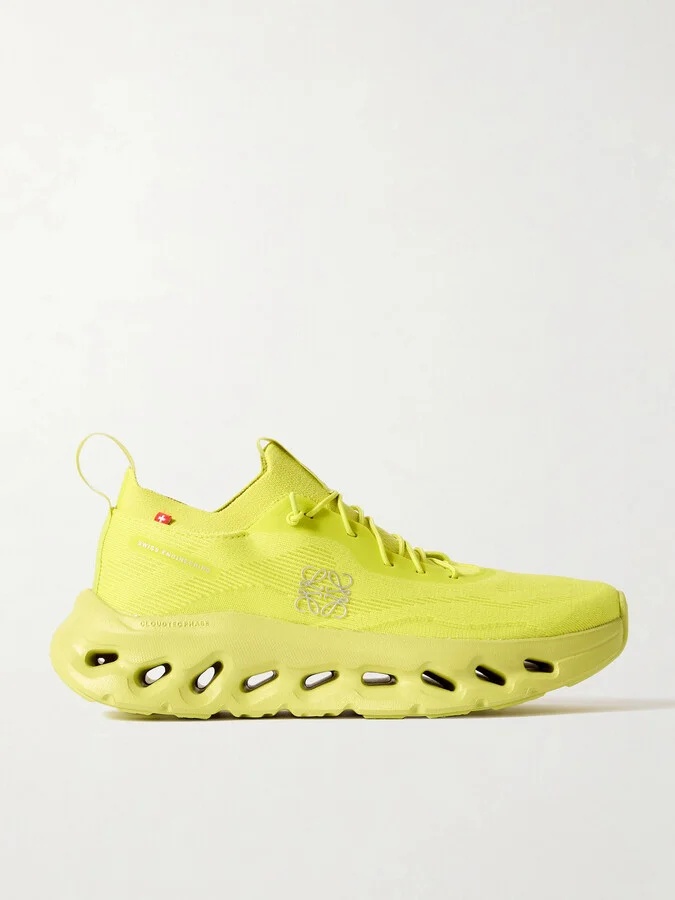 LOEWE - + On Cloudtilt Stretch Recycled-knit Sneakers - Yellow