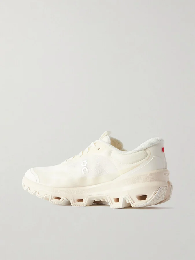 LOEWE - + On Cloudventure 2.0 Rubber-trimmed Paneled Recycled-mesh Sneakers - Ivory - Image 3