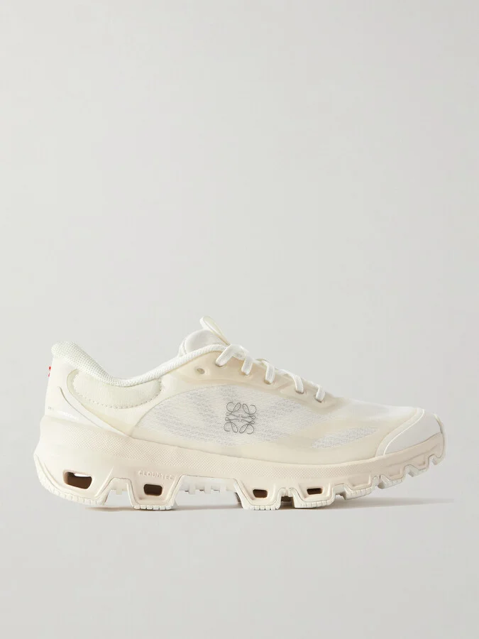 LOEWE - + On Cloudventure 2.0 Rubber-trimmed Paneled Recycled-mesh Sneakers - Ivory