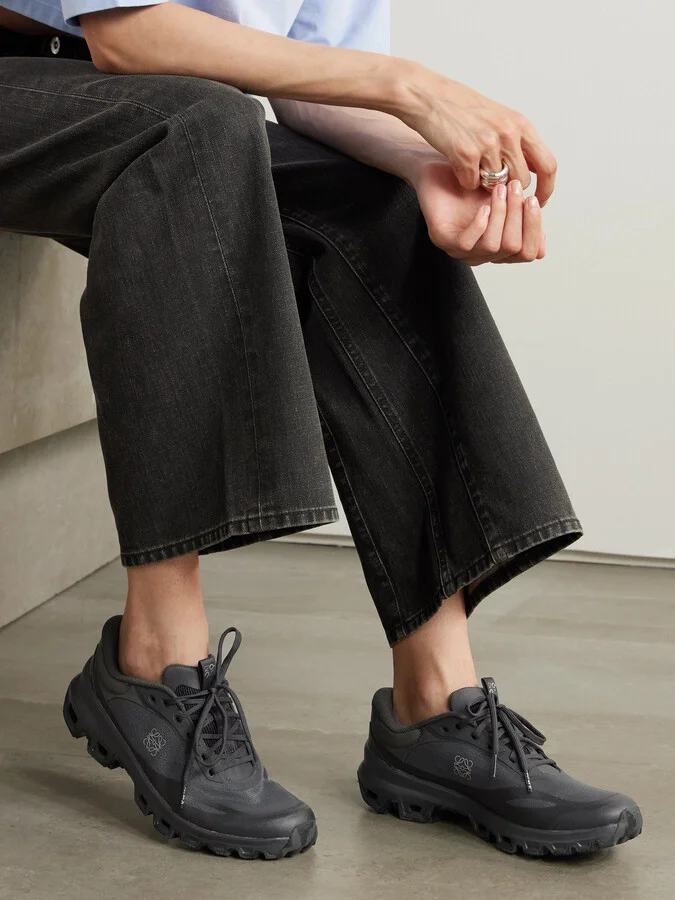 LOEWE - + On Cloudventure 2.0 Rubber-trimmed Paneled Recycled-mesh Sneakers - Metallic - Image 2