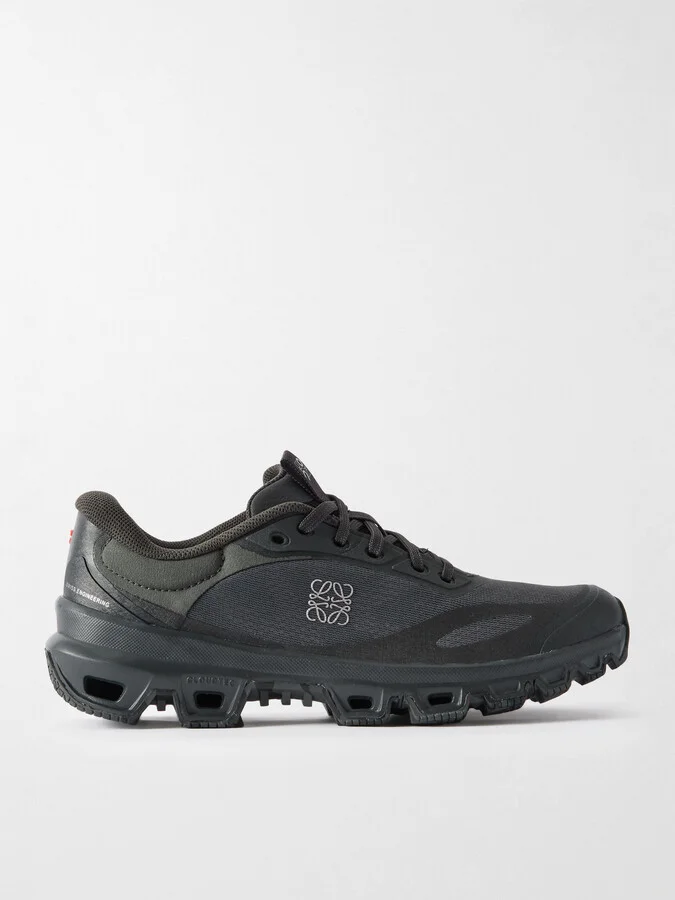 LOEWE - + On Cloudventure 2.0 Rubber-trimmed Paneled Recycled-mesh Sneakers - Metallic