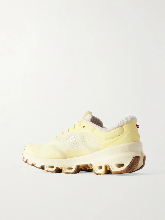 LOEWE - + On Cloudventure 2.0 Rubber-trimmed Paneled Recycled-mesh Sneakers - Yellow - Image 3