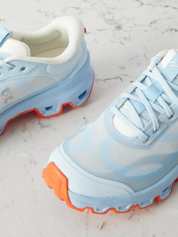 LOEWE - + On Cloudventure 2.0 Rubber-trimmed Recycled-mesh Sneakers - Blue - Image 4