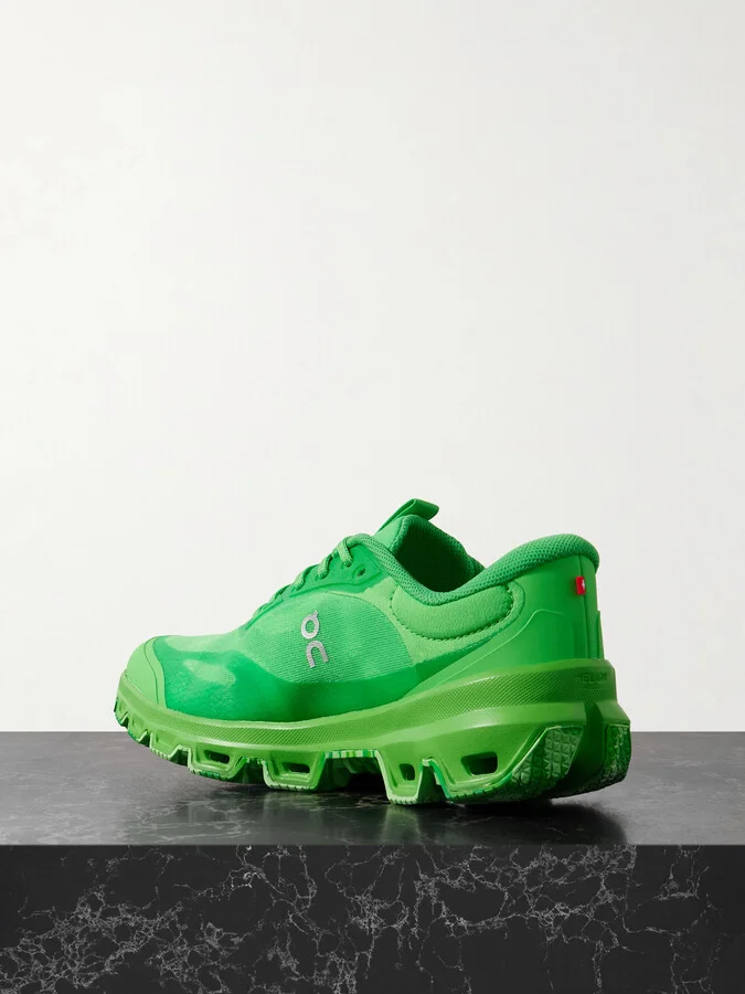 LOEWE - + On Cloudventure 2.0 Rubber-trimmed Recycled-mesh Sneakers - Green - Image 3