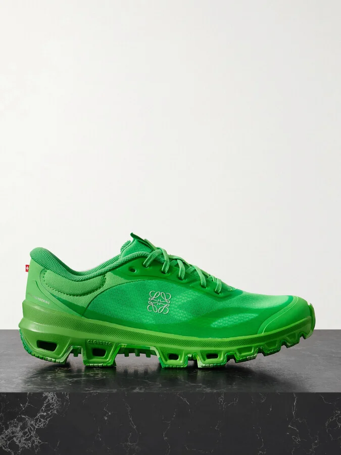 LOEWE - + On Cloudventure 2.0 Rubber-trimmed Recycled-mesh Sneakers - Green