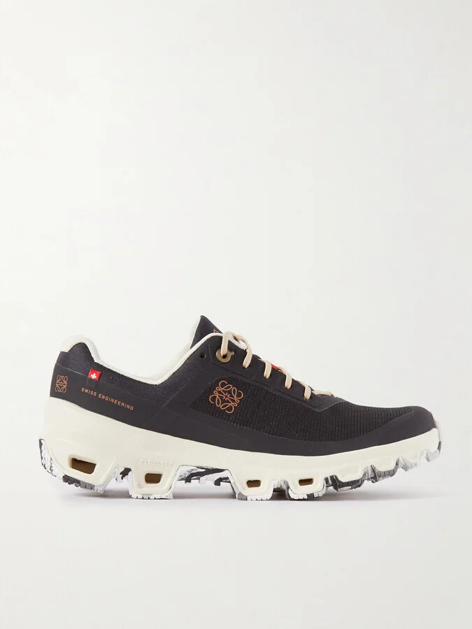 LOEWE - + On Cloudventure Recycled-canvas And Mesh Sneakers - Black