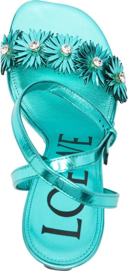 LOEWE PAULA'S IBIZA Petal Flower Sandals - Image 2