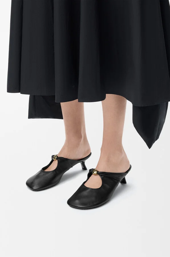 LOEWE - Pebble Soft Mule In Nappa Lambskin Size: 36 For Woman - Image 4