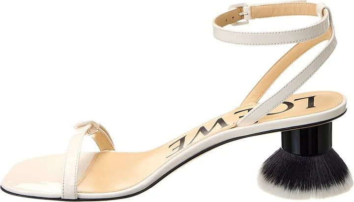Loewe Petal Brush Leather Sandal - Image 2
