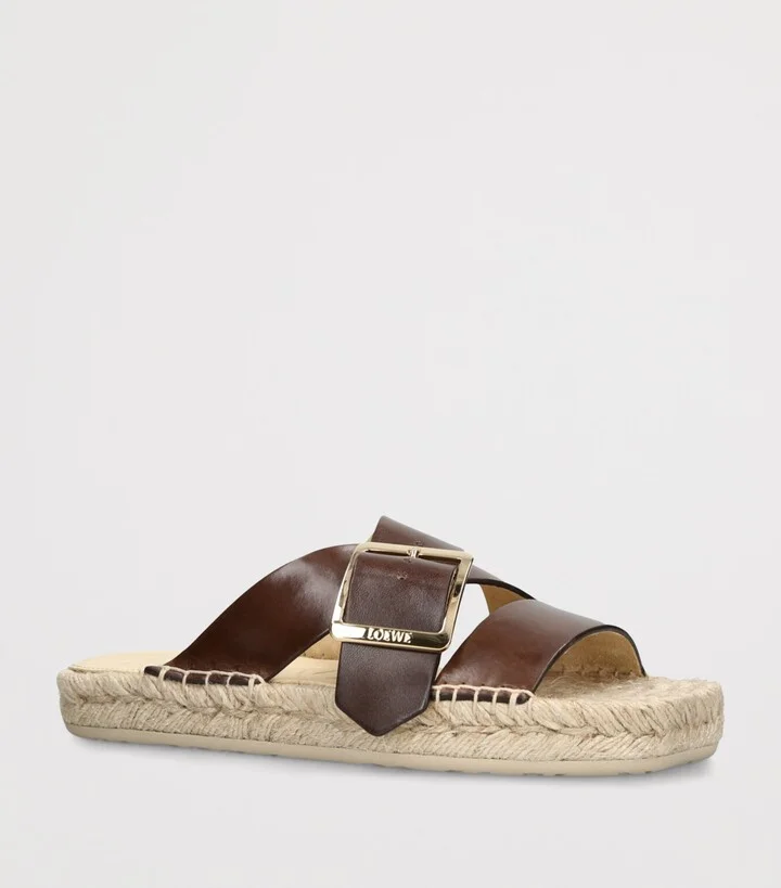 Loewe Petal Espadrille Slides - Image 3