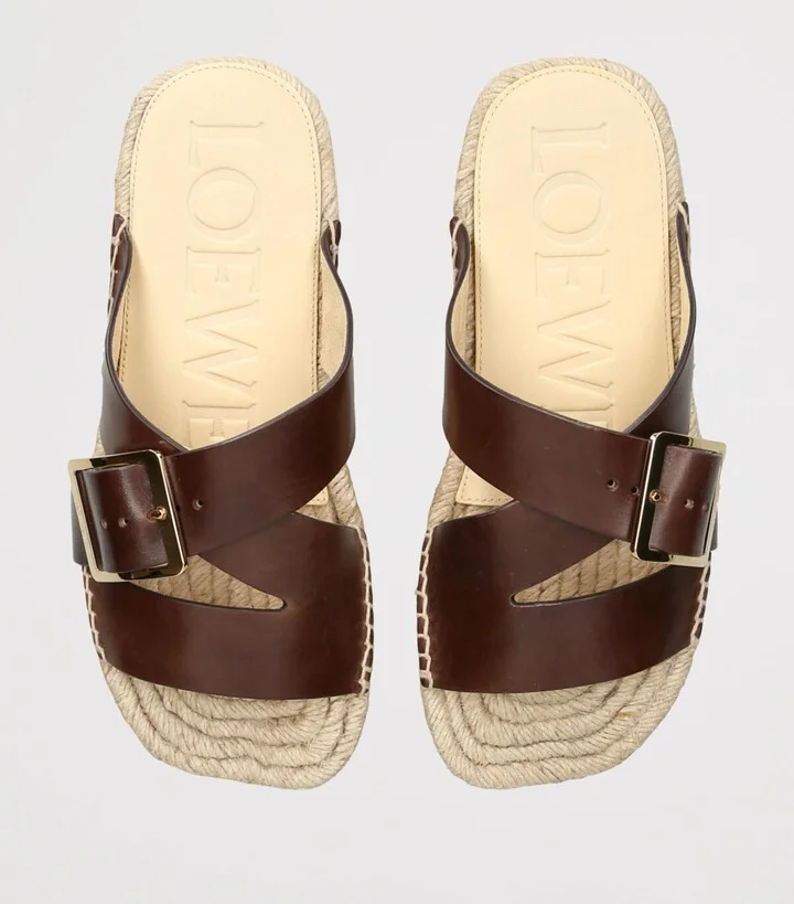 Loewe Petal Espadrille Slides - Image 4