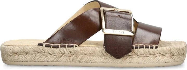 Loewe Petal Espadrille Slides