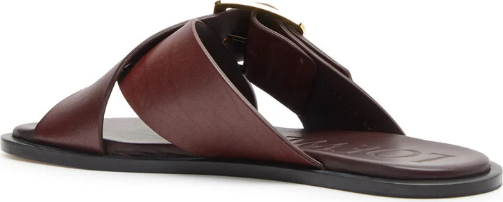 Loewe Petal Leather Sliders - Image 2