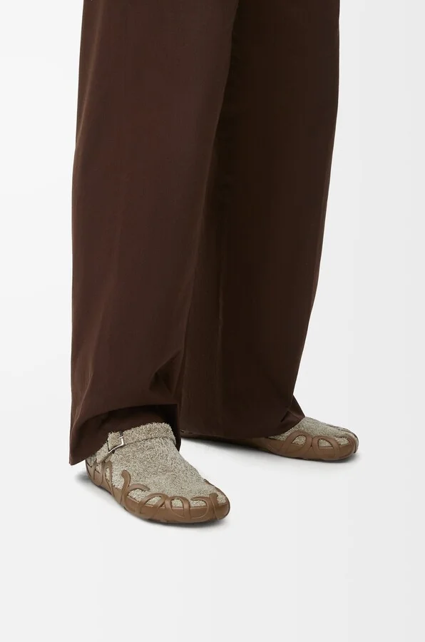 LOEWE - Rise Loafer In Brushed Suede Size: 40 For Man - Image 2