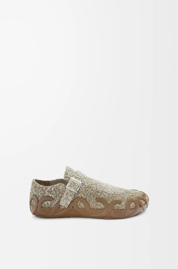 LOEWE - Rise Loafer In Brushed Suede Size: 40 For Man