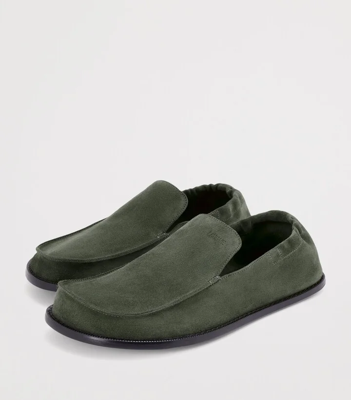 Loewe Suede Flex Loafers - Image 3
