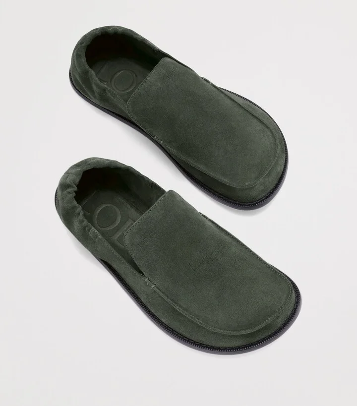 Loewe Suede Flex Loafers - Image 4