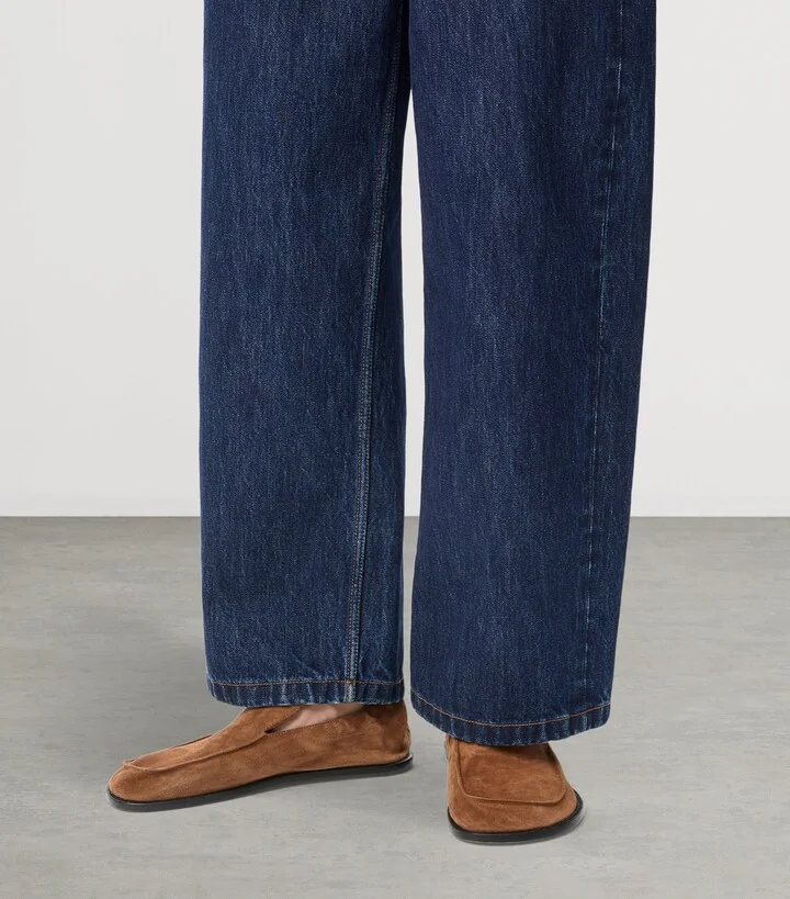 Loewe Suede Flex Loafers - Image 2