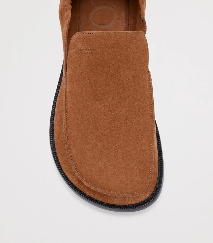 Loewe Suede Flex Loafers - Image 5