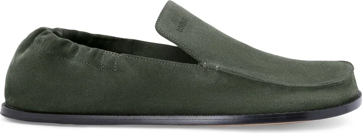 Loewe Suede Flex Loafers