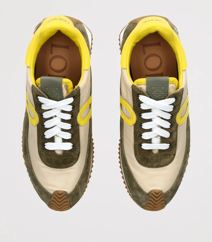 Loewe Suede Flow Runner Sneakers - Image 4