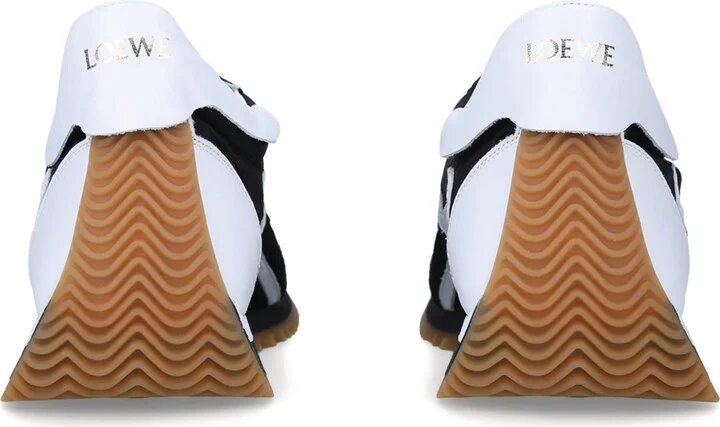 Loewe Suede-Panel Flow Runner Sneakers - Image 2