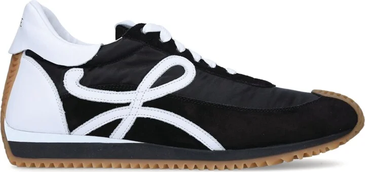Loewe Suede-Panel Flow Runner Sneakers
