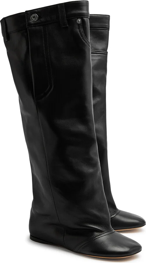 Loewe Toy Leather Knee-high Boots - Image 2