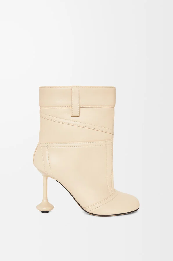 LOEWE - Toy Panta Ankle Bootie In Nappa Lambskin Size: 35 For Woman
