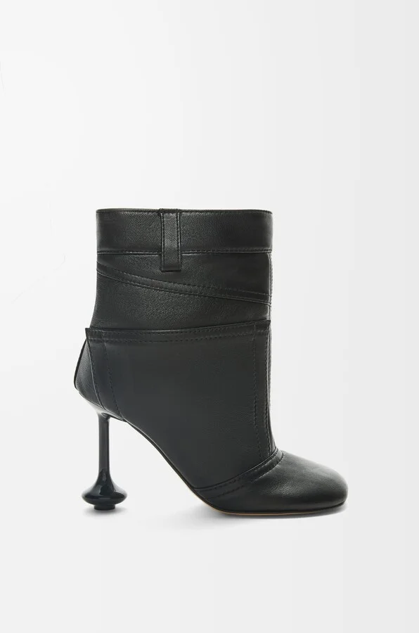 LOEWE - Toy Panta Ankle Bootie In Nappa Lambskin Size: 35 For Woman