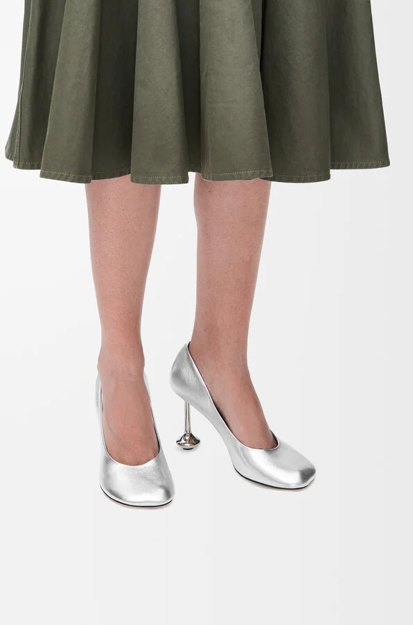 LOEWE - Toy Pump In Laminated Lambskin Size: 36 For Woman - Image 2