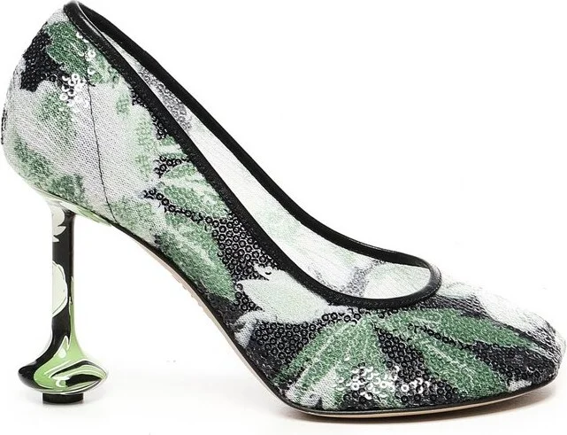 Loewe Toy Sequined Pumps
