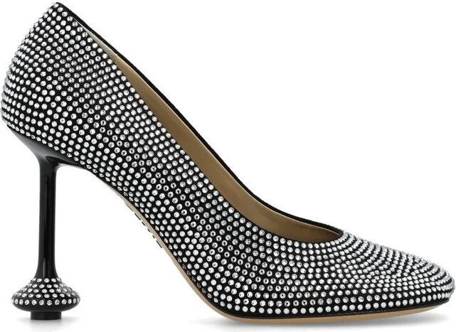 Loewe Toy Stiletto Embellished Pumps