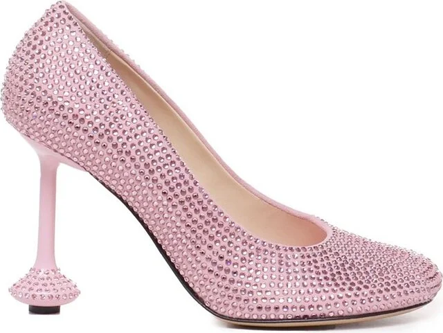 Loewe Toy Stiletto Embellished Pumps