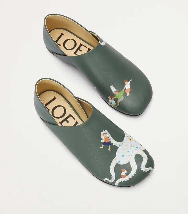 Loewe x Suna Fujita Leather Toy Loafers - Image 4